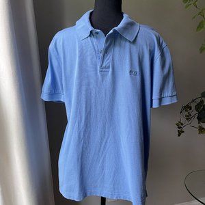 Hugo Boss Men's Sz L Blue Polo